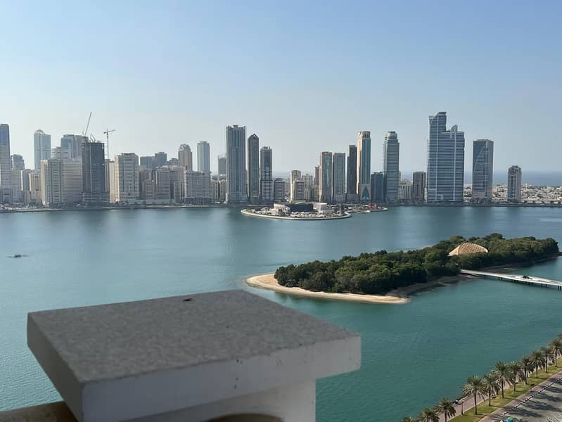 Second-Tenant 2 Master BR Apartment Free AC, Parking, Gym & Pool Al Majaz 1