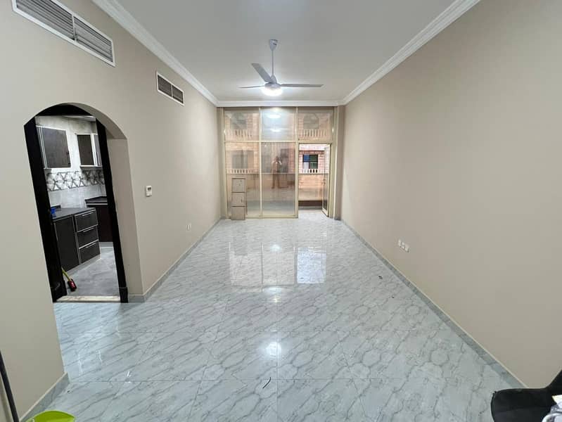 3BHK _ 3 Bathrooms _ Maid Room _ Laundry Room _ 3 Balconies _ Central AC _ Free Maintenance _ Spacious _ Prime Location _ Near Sheikh Ammar Road _ Al