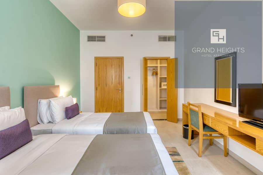 Deluxe 1 Bedroom-Grand Heights Hotel Apartments Deluxe 1 Bedroom-Grand Heights Hotel Apartments