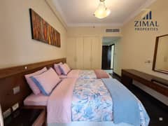 Very luxurious fully furnished chiller free 2bhk apartment available close to metro station