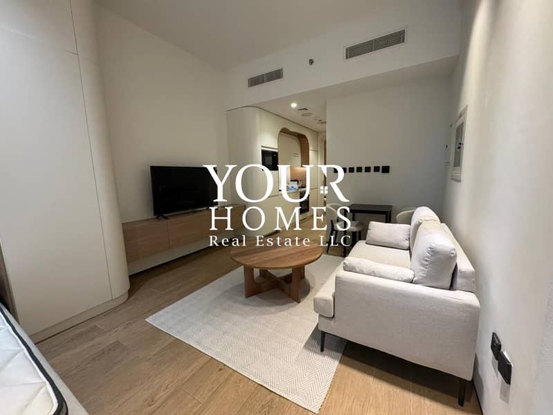 Fully Furnished Studio | Spacious Layout | Community View