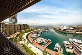 شقة بغرفتي نوم | بولغاري ريزيدنس 4 | إطلالة على المارينا | مفروشة