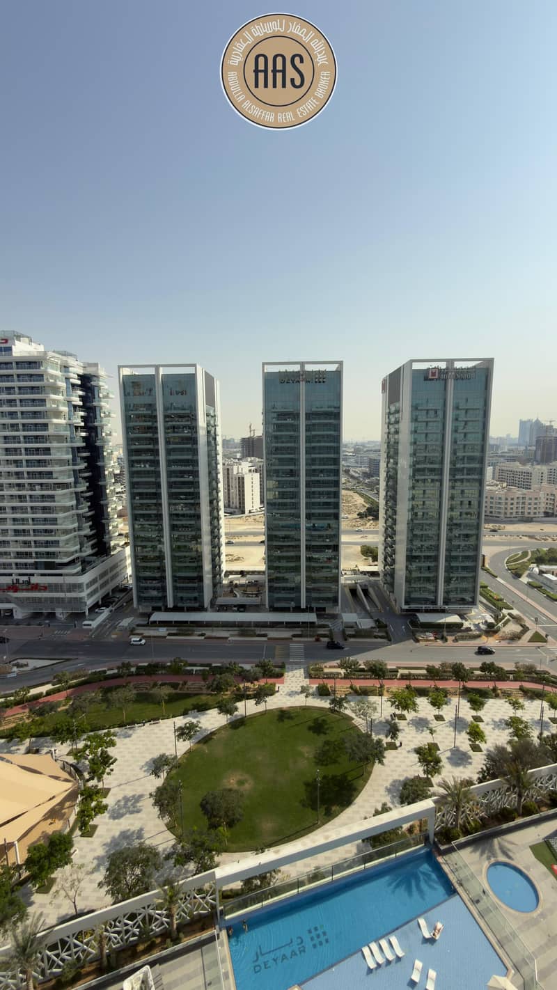 Pool Side View || Spacious Fully Furnished Studio || Heigh Floor