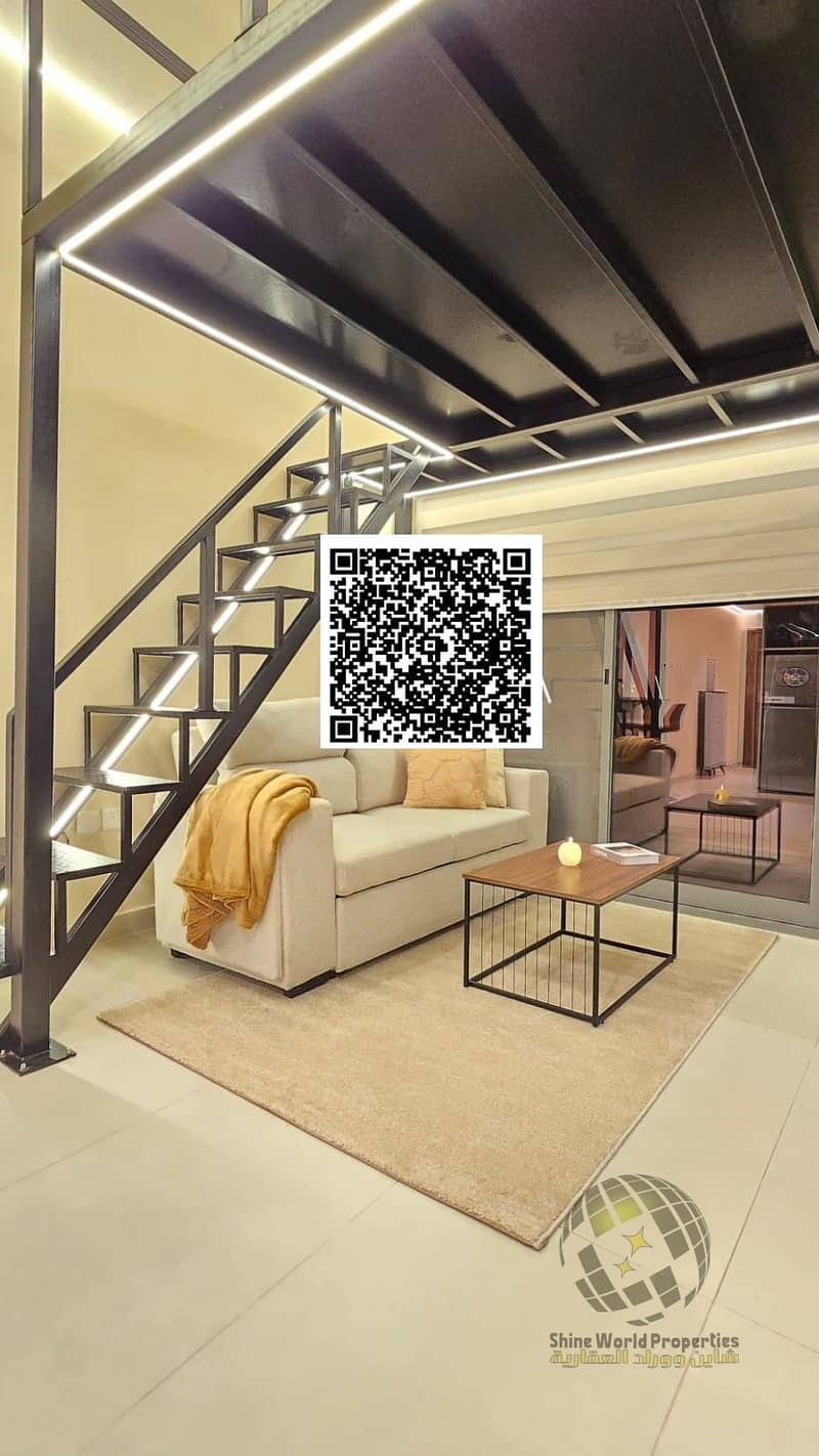 Studio for rent in Garden Residence Ajman offering a comfortable and modern living experience