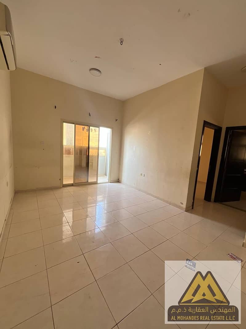1 Bedroom + Living Room Apartment for Annual Rent in Al Naeemiyah 2 – Spacious with Balcony, Ready to Move In