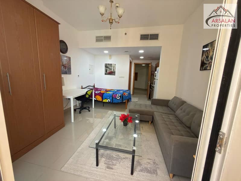 Spacious Studio | Fully Furnished | Balcony + With Parking | Ready to Move
