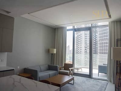 1 Bedroom Flat for Rent in Business Bay, Dubai - Duplex with Burj View | Flexible 4 Cheques