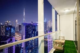 Burj VIEW | 1BR CONVERTIBLE | PRIME LOCATION