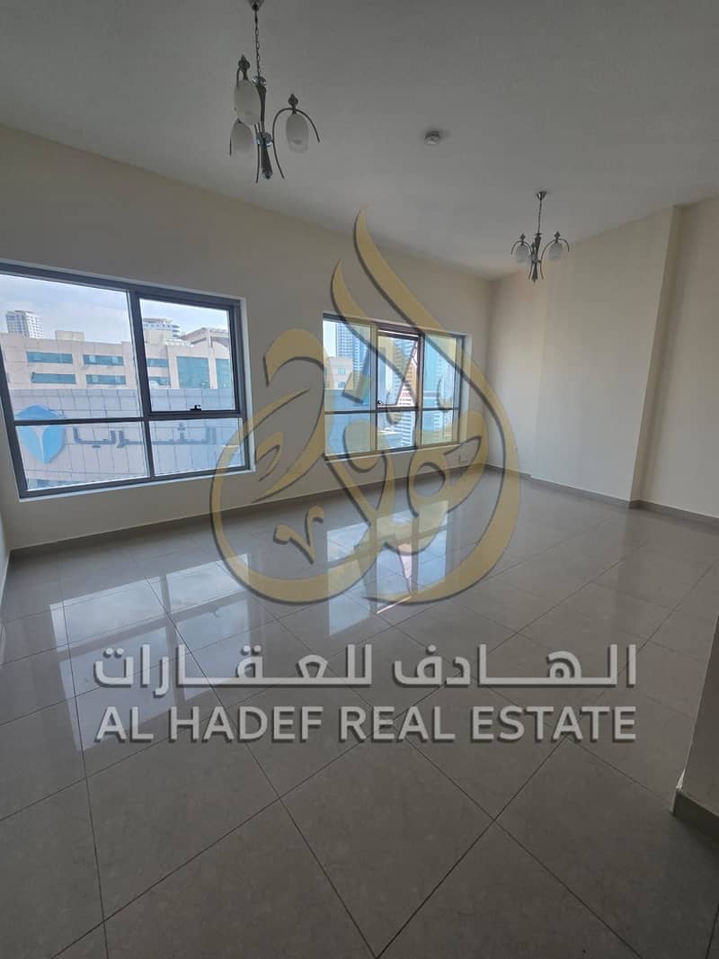 Two bedrooms and a living room - Master bedrooms - Free parking - Free gym - Balcony - Free maintenance - Families only