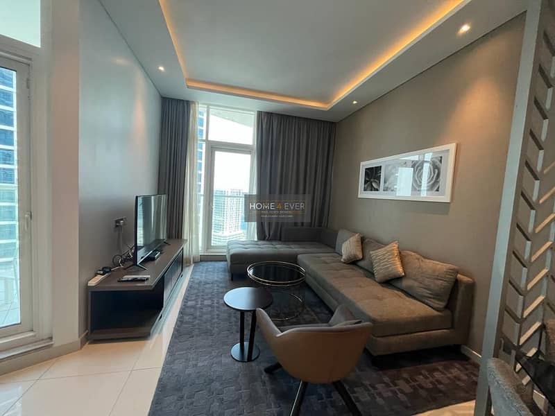1 Bedroom | Furnished | Canal & Marina View | Damac Maison Prive A