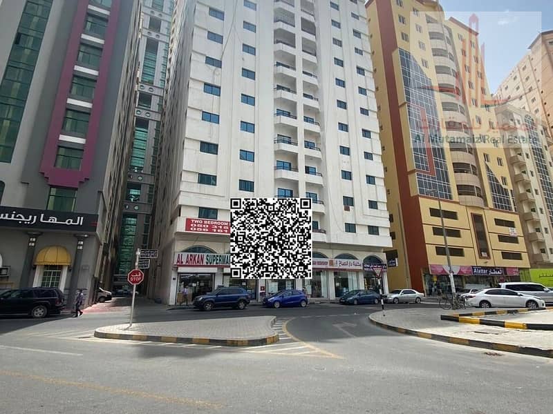 2 Bedroom Apartment with Closed Living Room, 2 Bathrooms and Balcony for Rent in Al Qasimia Sharjah Near Al Nad Park and Al Ittihad Park Suitable