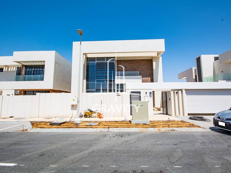 Available! Spacious and ozy 4BR villa in West Yas