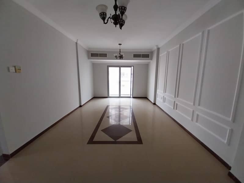 Two-bedroom apartment with a living room for annual rent in Al Nuaimiya, Ajman, in a prime