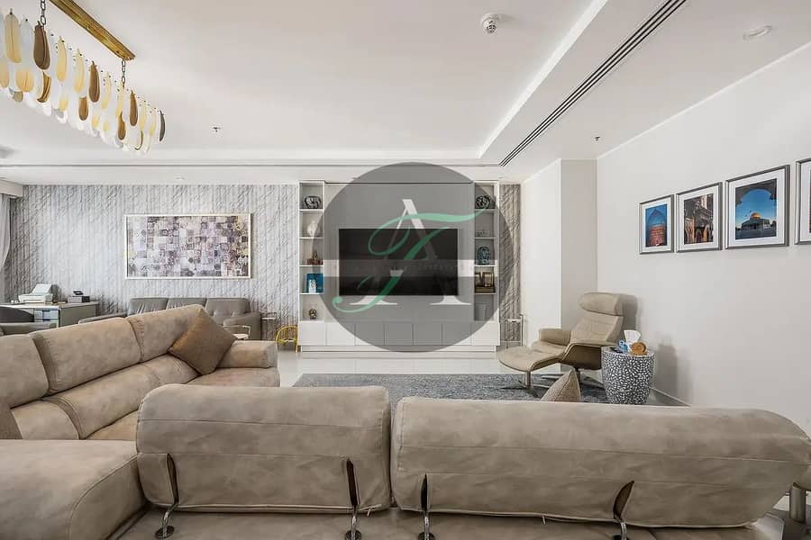 High-Floor 4BR | Marina & Sea View | Furnished upgraded