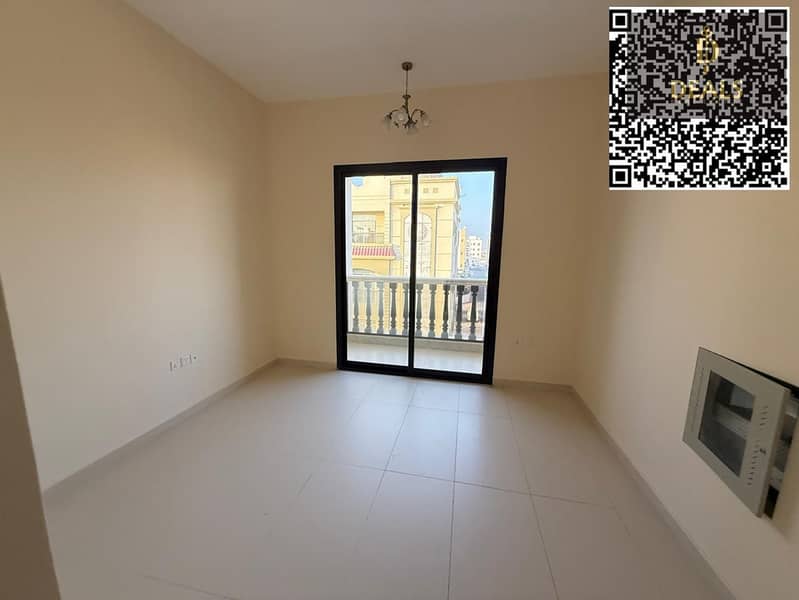 First-Occupancy Family Studio with Balcony for Rent in Al Alia