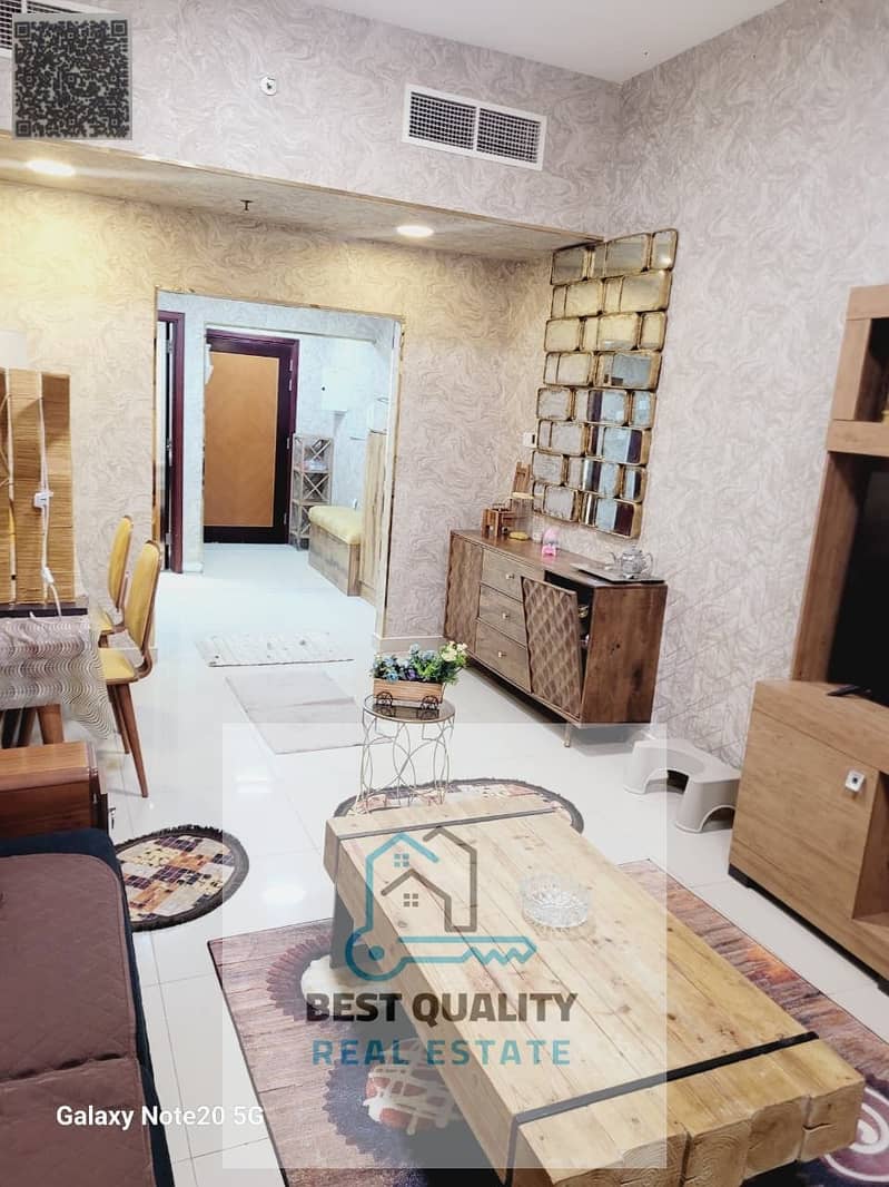 Brand New Furnished 1 Bedroom with Sea View in Ajman Corniche