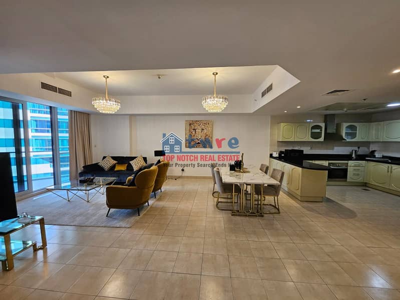 Fully Furnished 1 BHK | Breathtaking Marina View | Waterfront Living