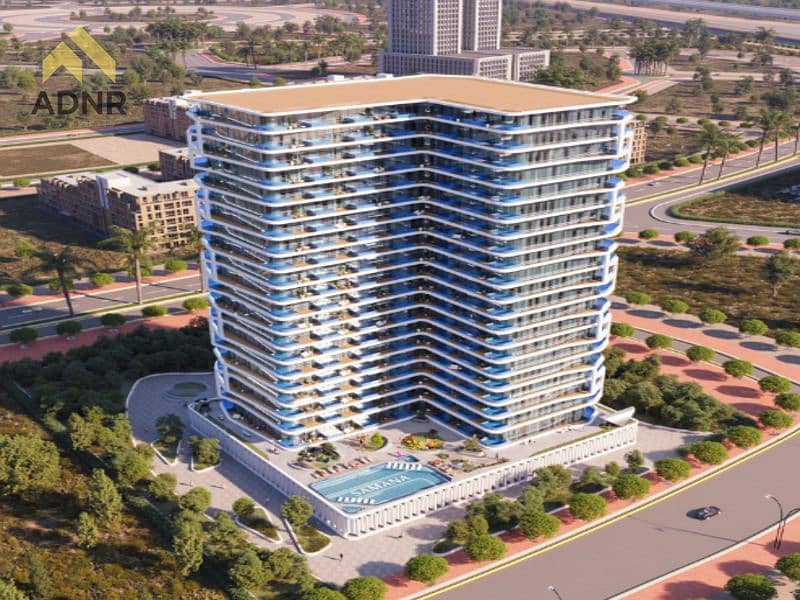 Furnished 1BR | Samana Ibiza | Balcony & Pool Access