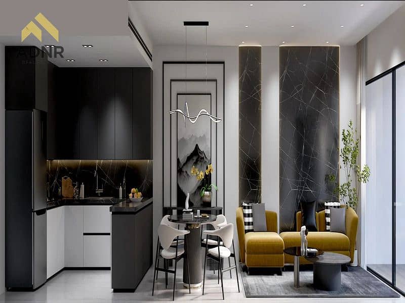 Furnished 1BR | Samana Ibiza | Balcony & Pool Access