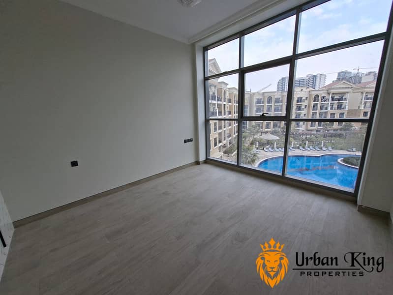 Pool View 2BR | Art Courtyard Arjan | Balcony Apartment