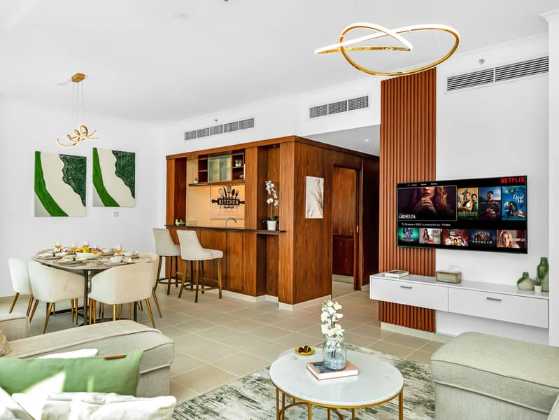 Burj and Fountain view / Furnished / huge layout / 2 bedroom / Downtown Prime Location