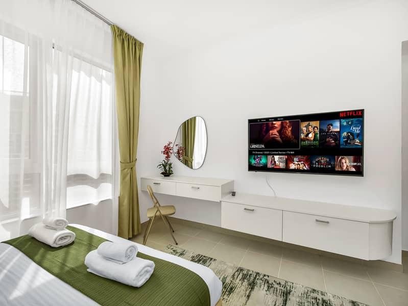 Burj and Fountain view / Furnished / huge layout / 2 bedroom / Downtown Prime Location - Image 8