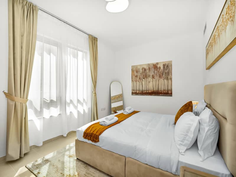 Burj and Fountain view / Furnished / huge layout / 2 bedroom / Downtown Prime Location - Image 9