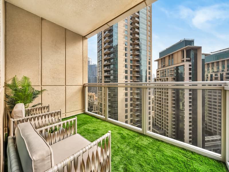 Burj and Fountain view / Furnished / huge layout / 2 bedroom / Downtown Prime Location - Image 23