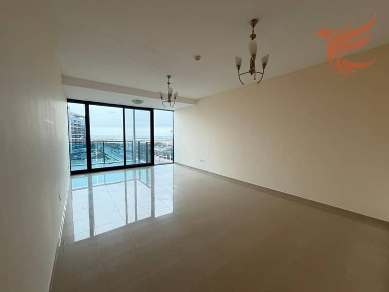 SEA VIEW 1 BEDROOM FOR RENT IN LAGOONS MINA AL ARAB