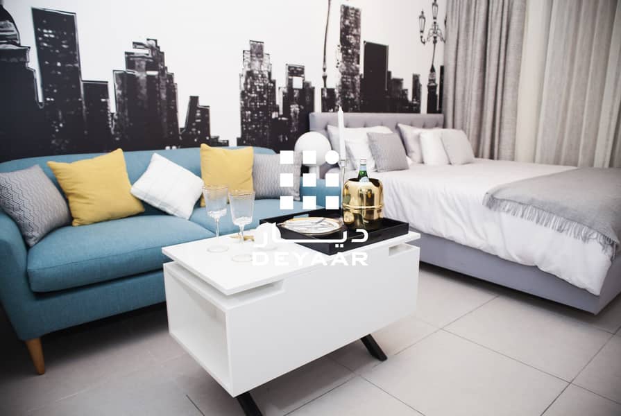 Own your Elegant studio with 5000 AED Monthly /5 years payment plan/Direct from Developer/ No DLD