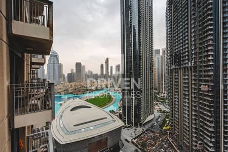 1 Bedroom Apartment for Sale in Downtown Dubai, Dubai - Vacant | High Floor | Opera and Fountain View