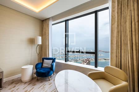 Studio for Rent in Palm Jumeirah, Dubai - Ready to Move in | Stunning Sea View | Furnished