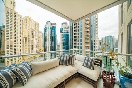 2 Bedroom Apartment for Rent in Dubai Marina, Dubai - Upgraded | Vacant | Large Layout 2 Bedroom Apartment for Rent in Dubai Marina, Dubai - Upgraded | Vacant | Large Layout