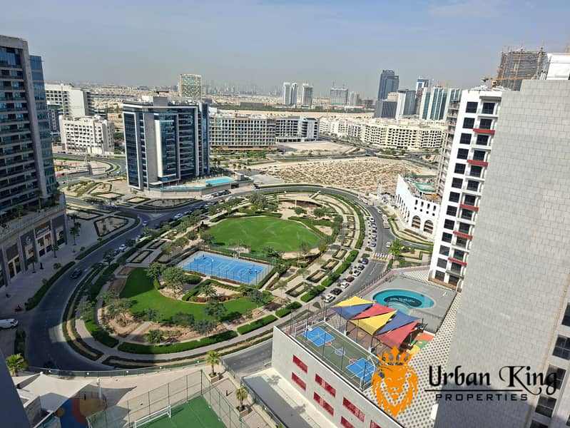 1 Bedroom Apartment | Pool & Park View | Balcony | Al Sayyah Residence F, Arjan F1002