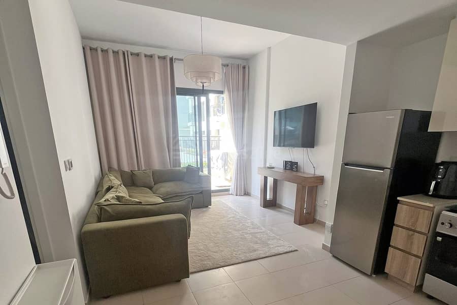 1BR FULLY FURNISHED | TERRACE ACCESS TO POOL