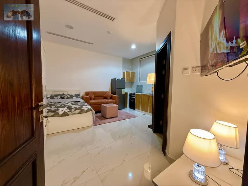 Furnished Studio for Rent in Al Nuaimiya 2 Located on Al Nuaimiya Back Street Near Al Sanara Market Close to All Services and Public Transport