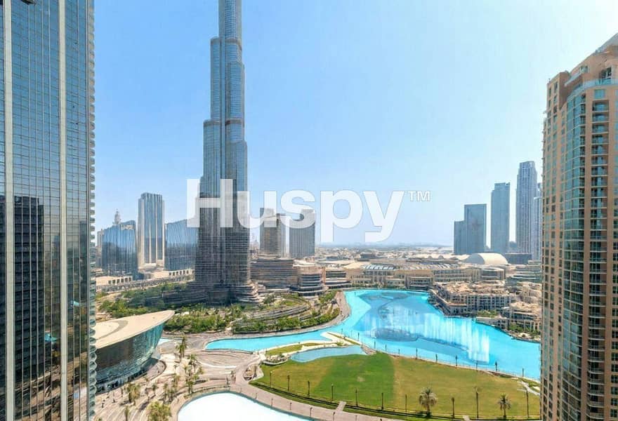 High Floor | Vacant | Burj and Fountain Views High Floor | Vacant | Burj and Fountain Views