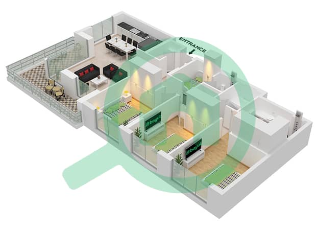 Unit 3 Floor Ground,1-6 Unit 3 Floor Ground,1-6