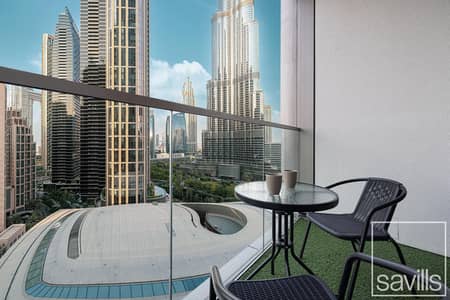 2 Bedroom Flat for Rent in Downtown Dubai, Dubai - Skyline Elegance|Bills Included |High Floor Living 2 Bedroom Flat for Rent in Downtown Dubai, Dubai - Skyline Elegance|Bills Included |High Floor Living
