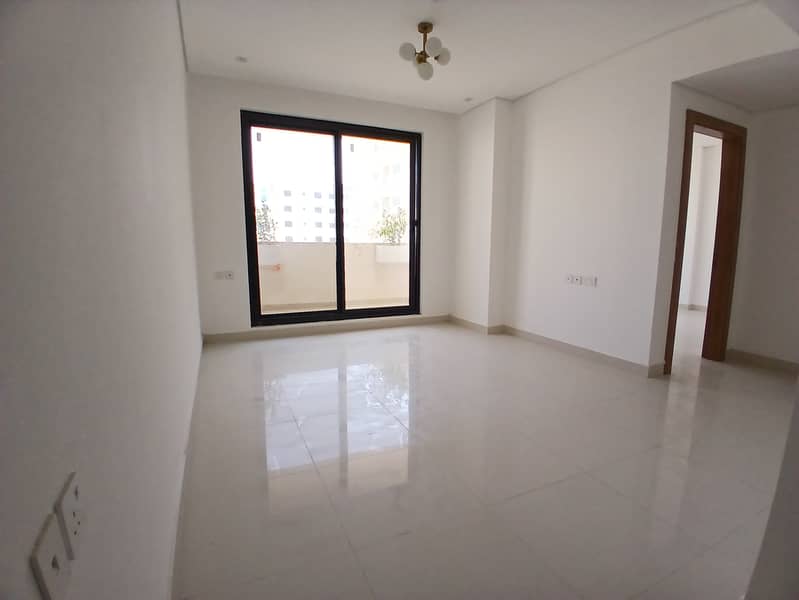 One month free!!_Brand new big _Brand new Master 1_BR appartment with balcony only 47k_on road building close to calro coffee al jada