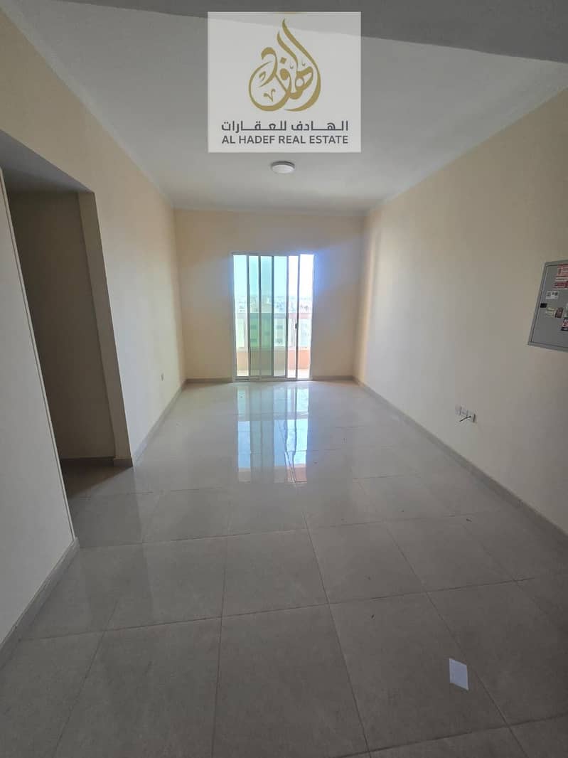 2 Bedroom Hall Apartment for Annual Rent in Ajman Al Rawda 1 Near Al Hamidiya Police with 3 Bathrooms Balcony Central AC & Gas Spacious Layout