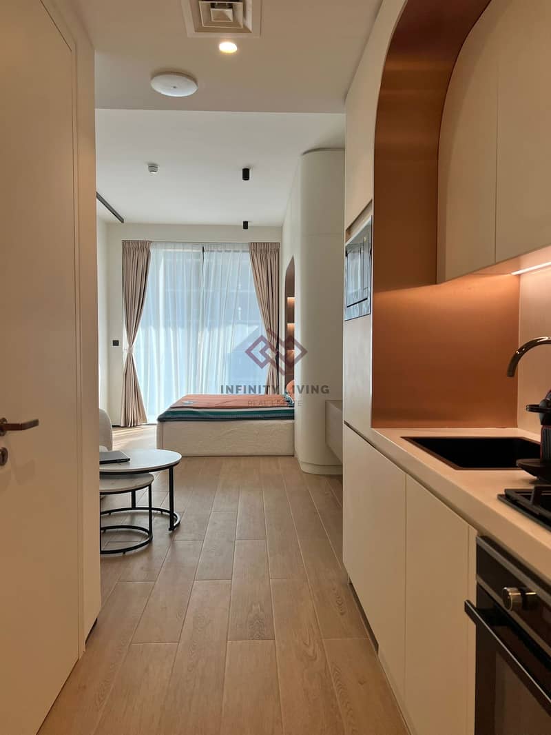 Brand New Furnished Studio | First Move In | Modern Luxury Living