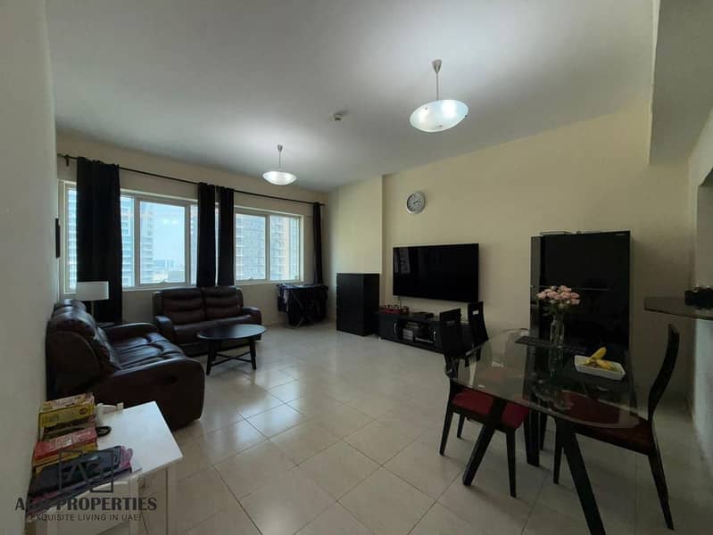 Furnished 1BR | Olympic Park 4 | City & Community View