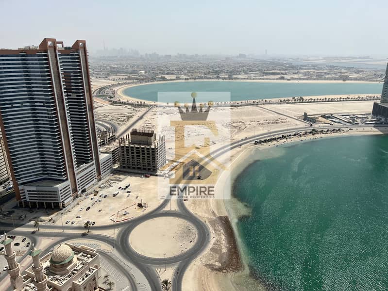 SEA VIEW Stunning apartment with parking,balcony,wardrobes,gym,pool,kids play area