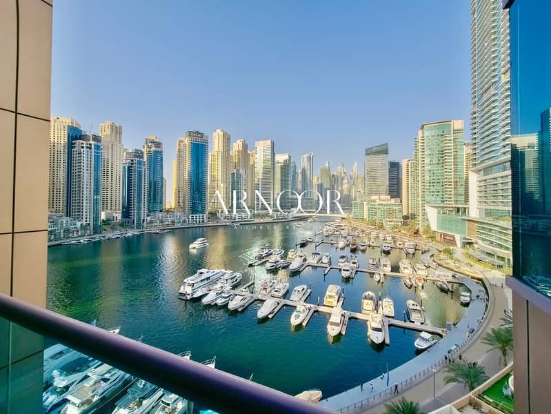 Stunning 2 Bed | Full Marina View | High Floor