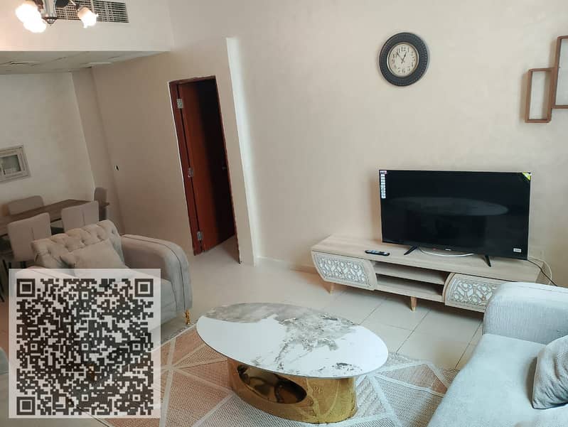 MONTHLY FURNISHED 2BHK FOR RENT IN CITY TOWERS , AJMAN