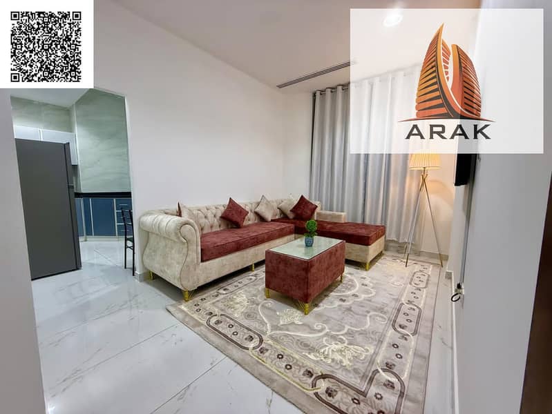 For Monthly Rent – Fully Furnished 1 Bedroom Apartment in Al Nuaimiya 2 Ajman – Al Nuaimiya 2 | Al Nuaimiya Street (border road between Ajman &