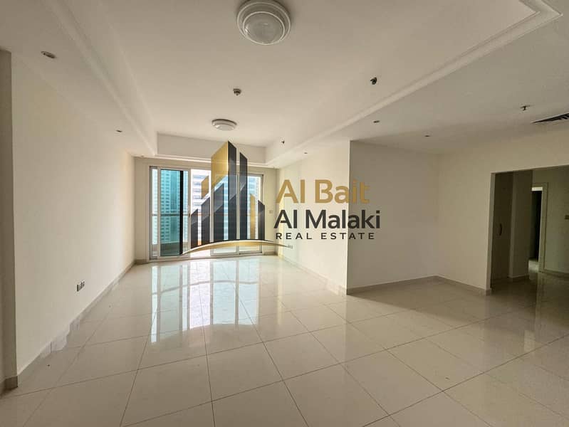 **2 Master Bedrooms Apartment in Al Majaz 3 – Al Qasba | Free AC + Gym, Pool, Sauna & Kids Area + Free Parking | Rare Deal **