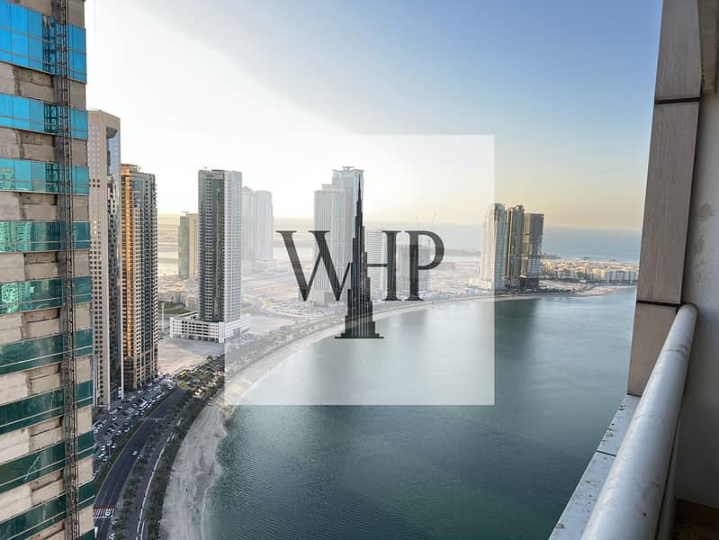 Spacious 1bhk with balcony Sea view Free parking gym pool