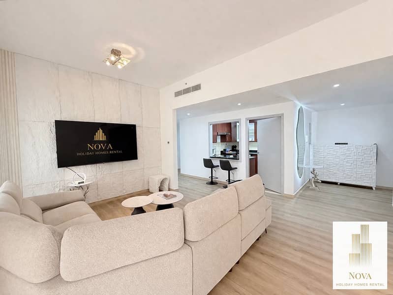 Bills Included! Serviced 2 BR New Full Sea View